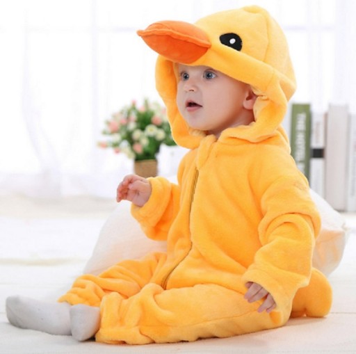 Baby jumpsuit voor baby&#39;s - Eend