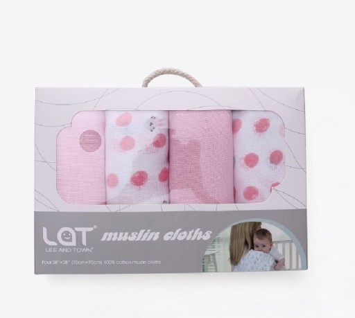 Baby katoenen luiers 4 stuks