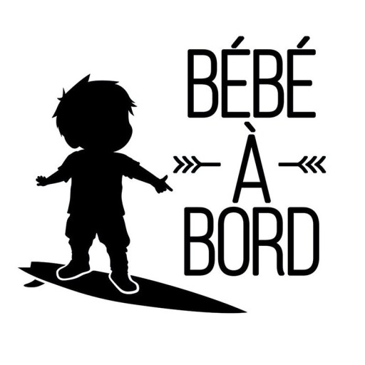 Baby ombord bilklistermærke B480