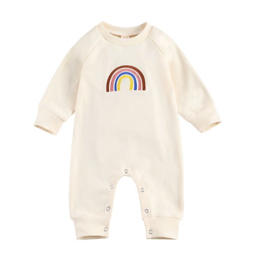 Baby overall met regenboog T2636