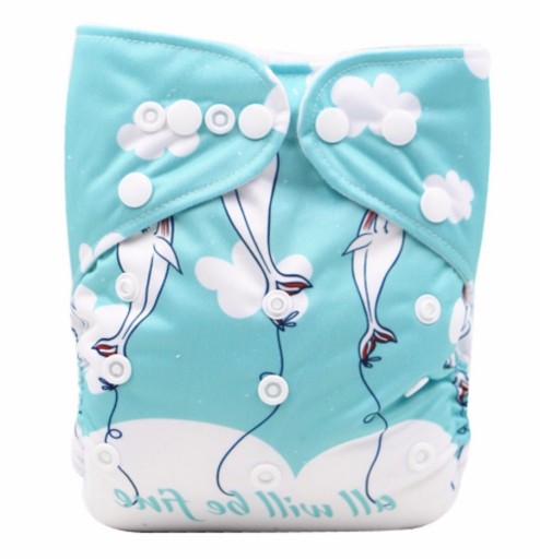 Babybadebekleidung - Windel J682