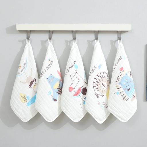 Babybomullsblöja 30x30 cm 5 st