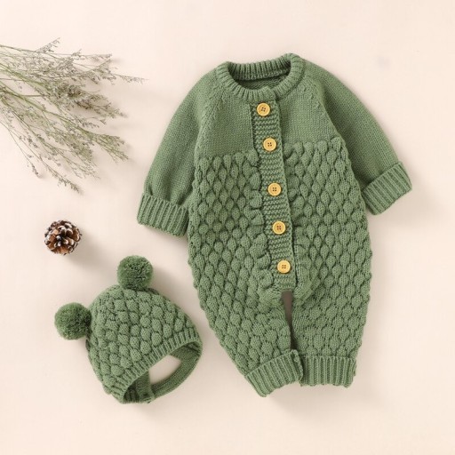 Babyoverall mit Mütze T2579