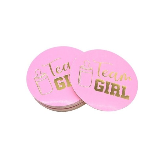 Babyshower stickers 24 stuks