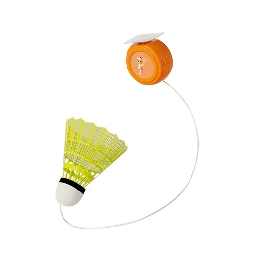 Badmintontrainer voor één speler Zelfklevend aan het plafond ABS behuizing Nylon draad Verstelbare lengte Trainingsballetje