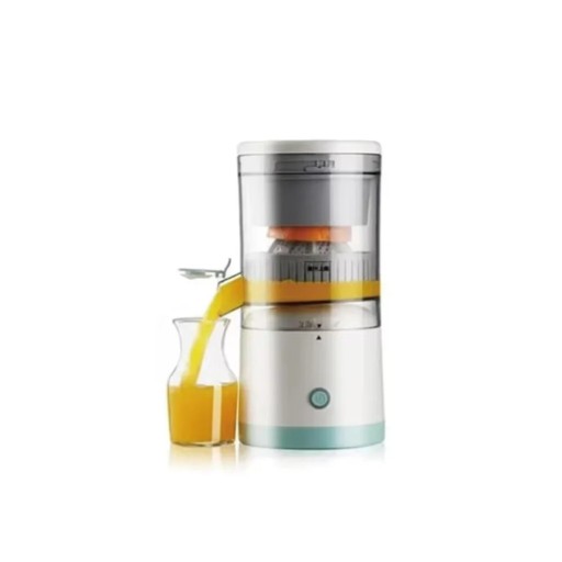 Bærbar elektrisk juicer 23,7 x 10 cm USB-opladning Mini smoothieblender Rejsefrugtblender Sund livsstil Hjemmebrug