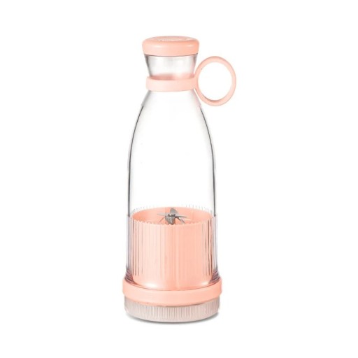 Bærbar frugtmixer USB-opladning 380 ml smoothie-mixer til rejser, sport, miniblender, personlig juicer, frugt, grøntsager