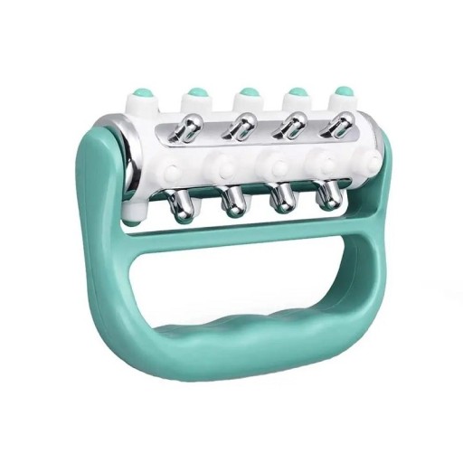 Bærbar massagerulle til lindring af muskelsmerter Håndholdt massagerulle mod cellulite Letvægtsrulle til udglatning og opstramning af huden 13,5 x 11,2 cm