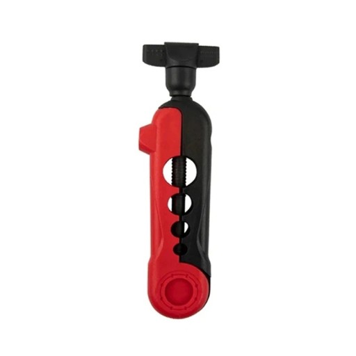 Bærbar mini-lineopruller 13 × 3,4 cm kompakt fiskehjul nem lineopvikling hurtig spoleskift praktisk fiskehjælp