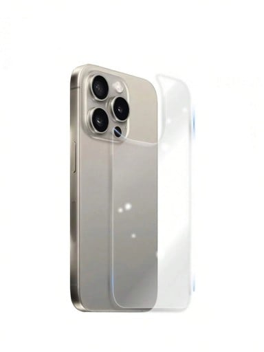 Bagbeskyttende hærdet glas til iPhone 13 mini, transparent tempered glass, sæt med 5 stk, beskyttelse af bagsiden mod ridser