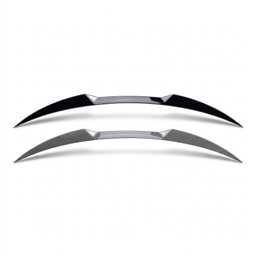 Bageste spoiler vinge til bagagerumsdæksel med limmontering uden boring 126 cm lavet af holdbar ABS-plast til Alfa Romeo Giulia Sedan 2015–2023