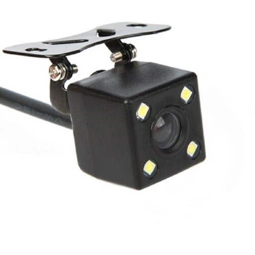 Bagudvendt parkeringskamera til bil for lettere parkering Synsvinkel 170° Opløsning 648 x 480 px Sensor PC7070K Strømforsyning 12 V Videoformat NTSC