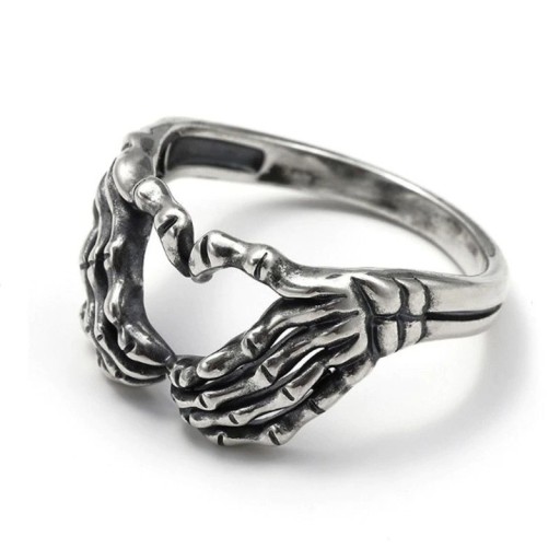 Bague avec cœur D2950