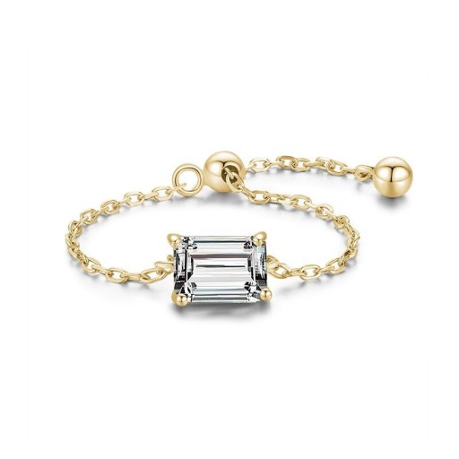 Bague en chaîne pour femme