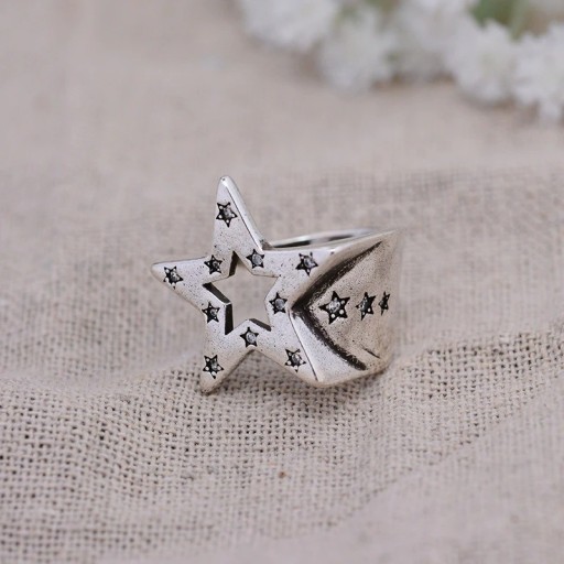 Bague étoile pour femme D1453