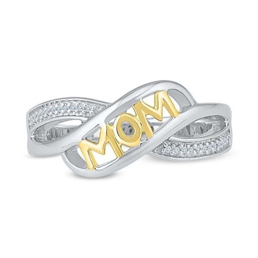 Bague femme avec inscription D1624