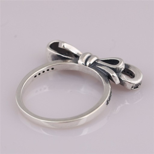Bague femme avec nœud D2019