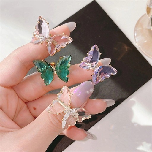 Bague femme avec papillon D2587