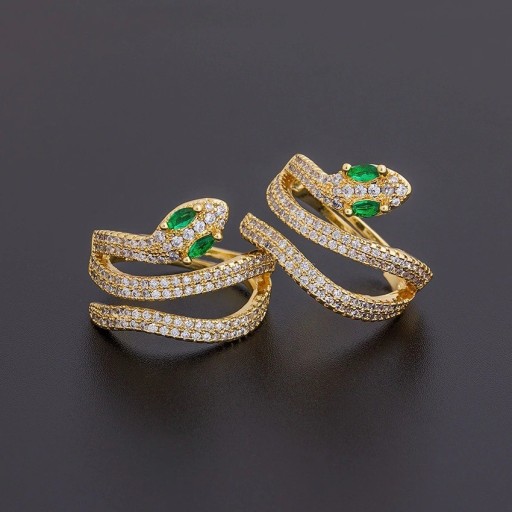 Bague femme serpent D2839