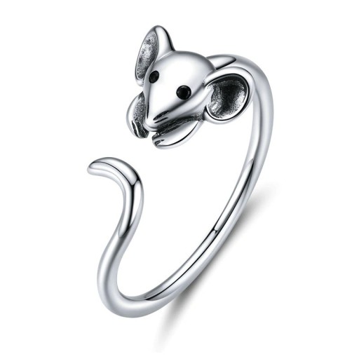 Bague femme souris