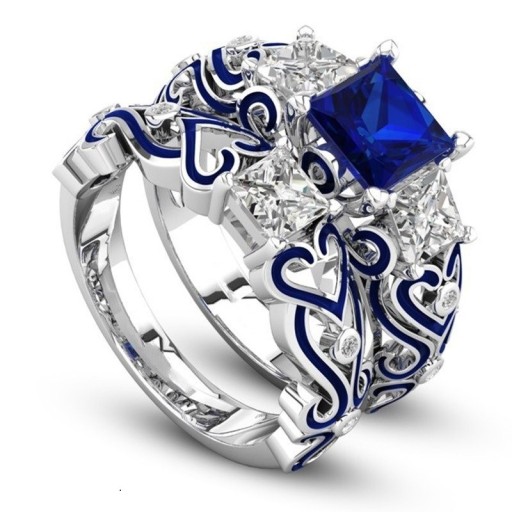 Bague pour femme 2 pcs D1152
