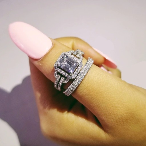 Bague pour femme 2 pcs D1653