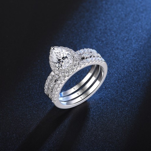 Bague pour femme 3 pcs D2368