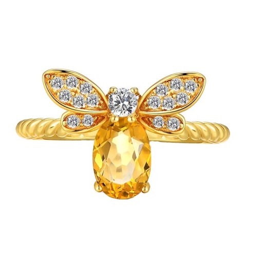 Bague pour femme avec abeille D1968
