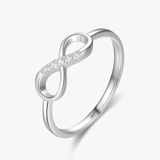 Bague pour femme avec infini D1552