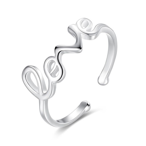 Bague pour femme avec inscription D1592