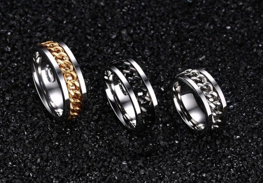 Bague pour homme chaîne J2225