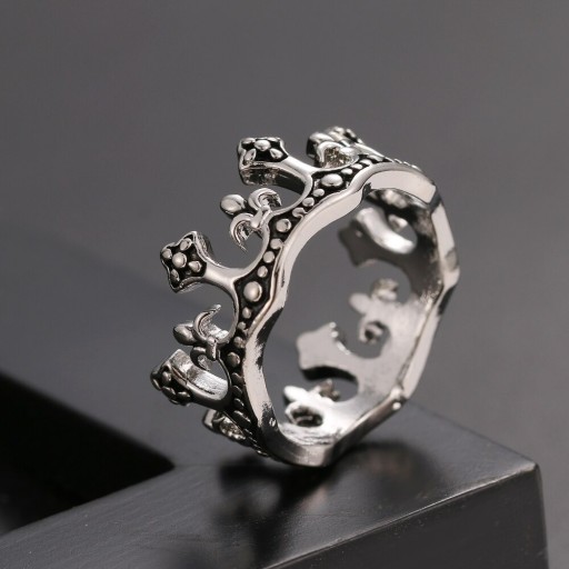 Bague pour homme couronne