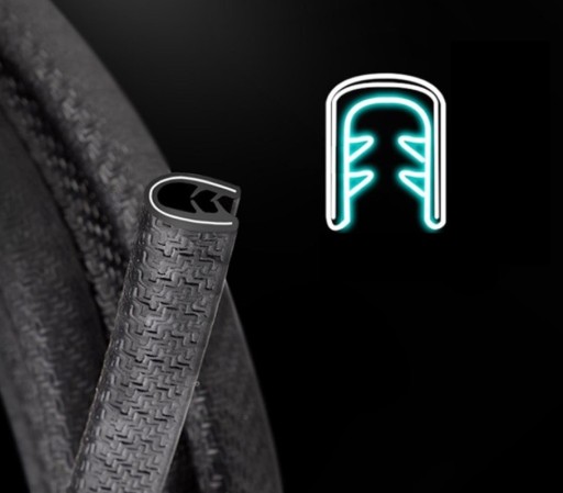 Baguette de protection pour porte de voiture