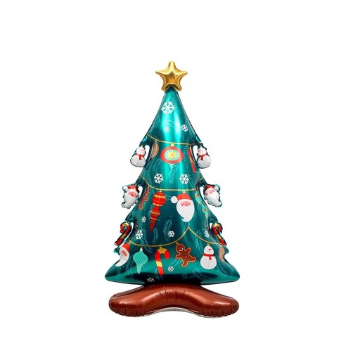 Balão de Folha Árvore de Natal 120 × 58 cm