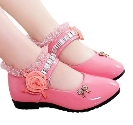 Balerinas para meninas com rosa