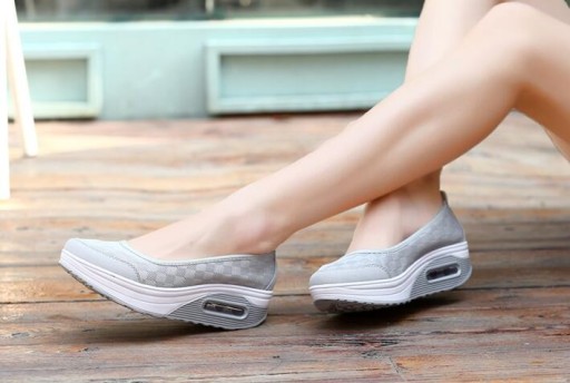 Ballerine da donna con piattaforma