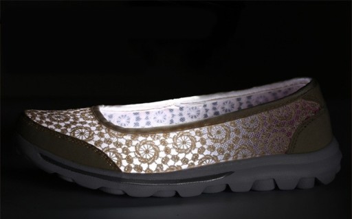 Ballerine da donna traspiranti con pizzo J2828