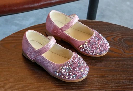 Ballerine da ragazza con paillettes