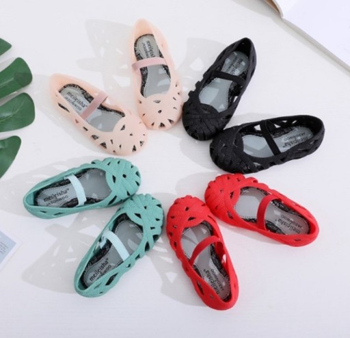 Ballerines en caoutchouc pour filles