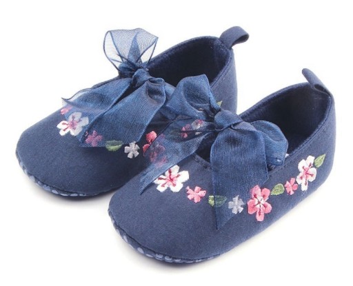 Ballerines en toile pour filles