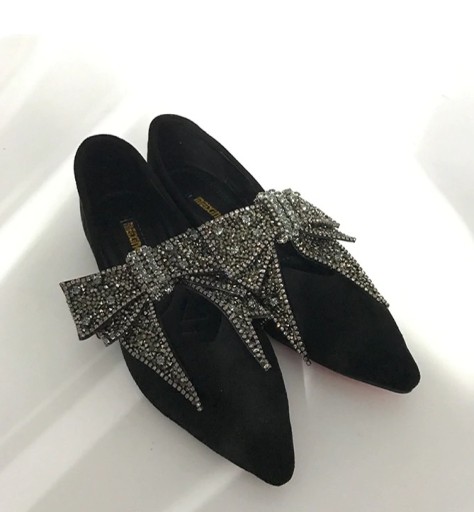 Ballerines pour femmes avec nœud A607