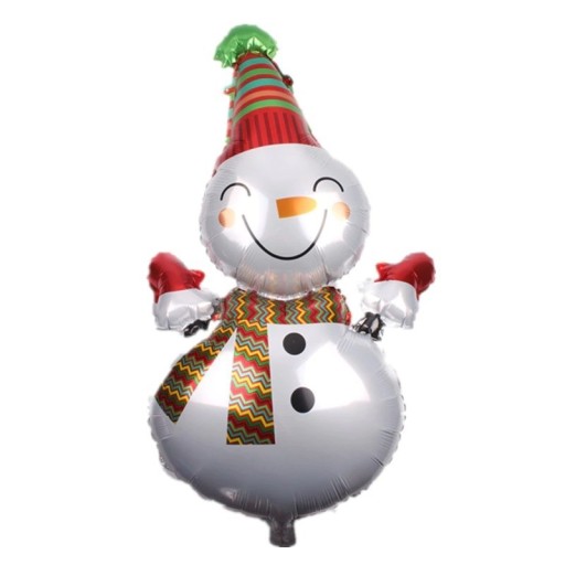 Ballon de Noël bonhomme de neige P4065