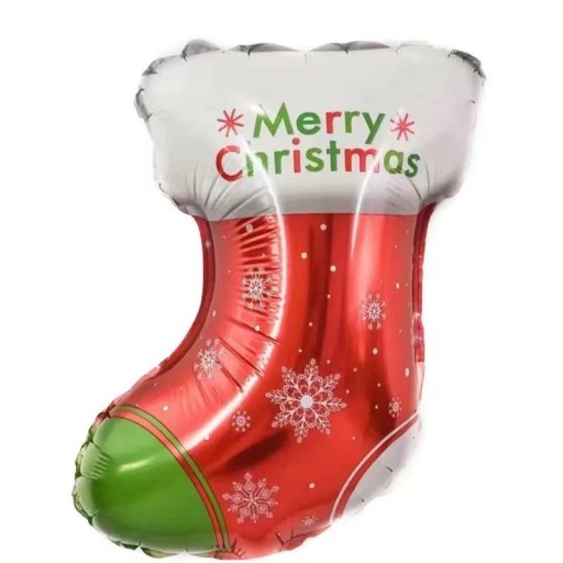 Ballon de Noël en forme de chaussette