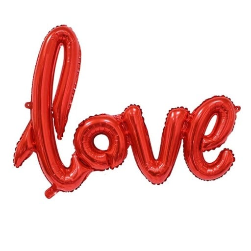 Ballon gonflable LOVE Décoration de Saint-Valentin Écriture en ballons pour fête Décoration romantique Célébration de mariage Anniversaire