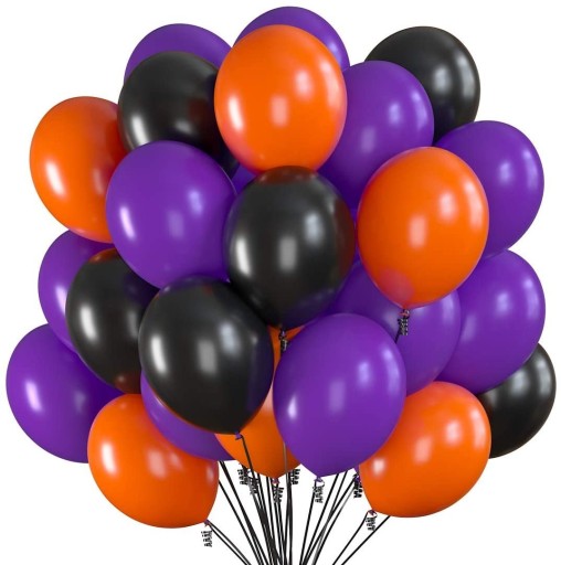 Baloane aniversare multicolore 25 cm 30 buc