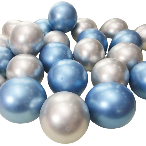 Baloane colorate aniversare 25 cm 10 buc