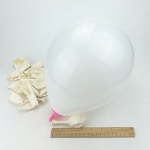 Baloane decorative din latex cu luciu perlat 10 bucăți Decorațiuni pentru petreceri de naștere și nunți După umflare 23 x 20 cm