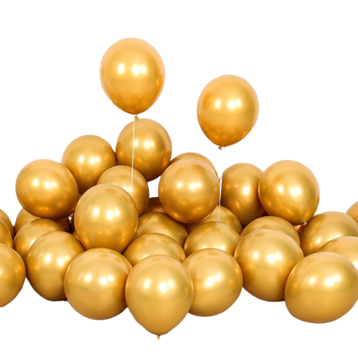 Baloane latex pentru ziua de nastere 25 cm 10 buc