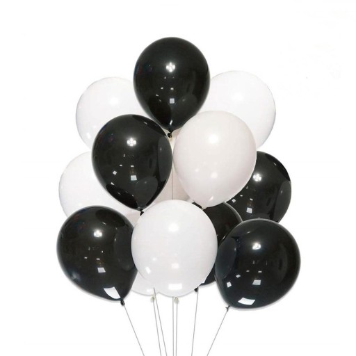 Balony urodzinowe wielokolorowe 25 cm 10 szt