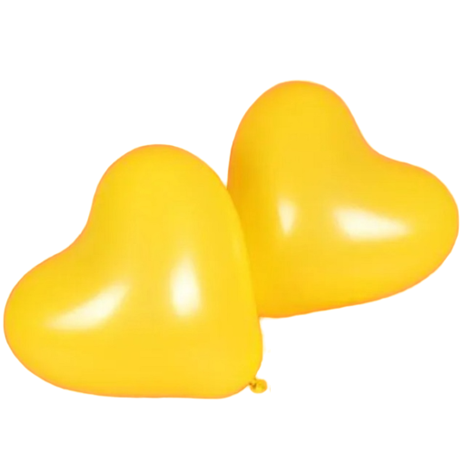 Balony w kształcie serca 10 szt